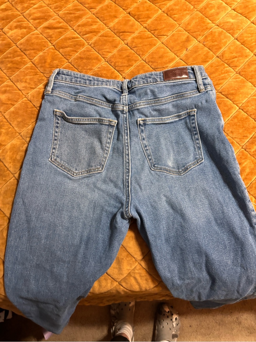 Hollister Light Blue High-Rise Denim Jeans